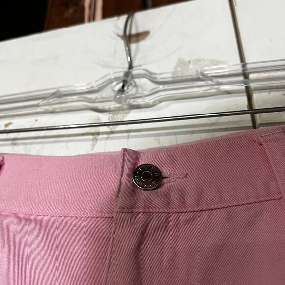 Ralph Lauren Jeans Co. Pink Capris Wide Leg Barbie Size 10 Spring Summer Cropped - Picture 3 of 8